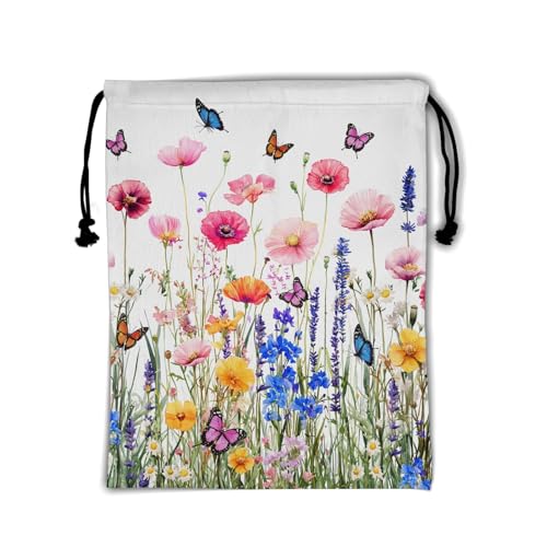 Image of Wildflower Gymnastics Grip Bag Drawstring Small Drawstring Bags for Gym
