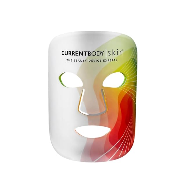 CurrentBody Skin LED 4-in-1 Mask Zone Facial Mapping to Smooth Brighten and Restore with Multi-wavelength LEDs
