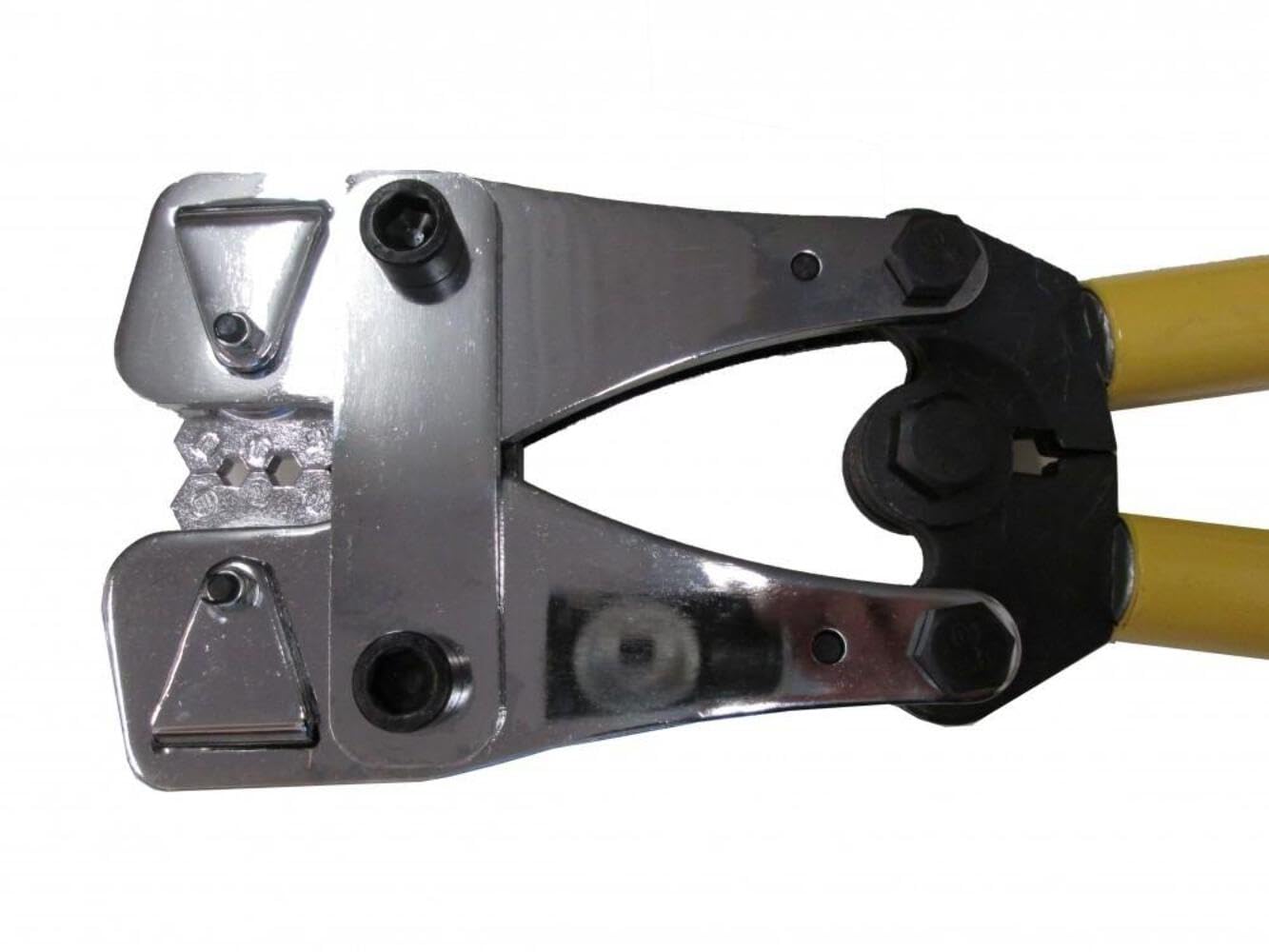 Pinza crimpatrice meccanica 10-120 mm² giallo