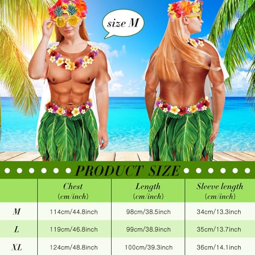 Jeyiour Women Bikini Shirt Cover up Funny Bandana Headband Retro Sunglasses Summer Halloween Party Outfit2