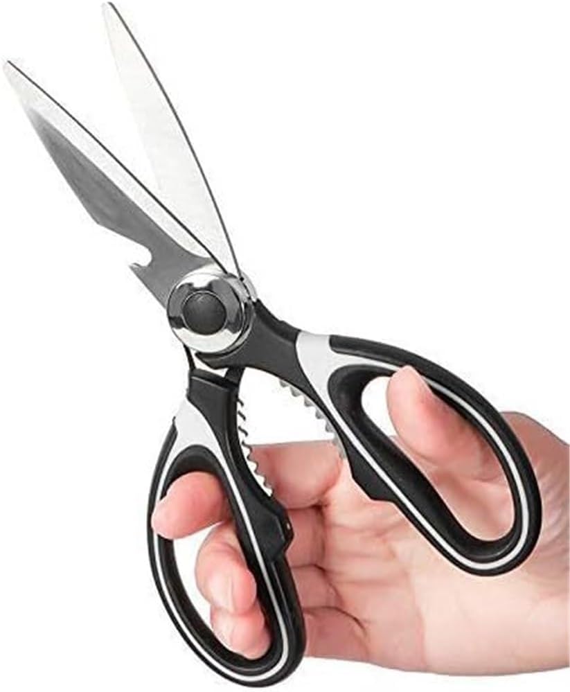 Kitchen Scissors, Shears Stainless Steel Multipurpose Purpose Tool for Meat Vegetable Barbecue