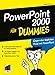 Produktbild PowerPoint 2000 für Dummies