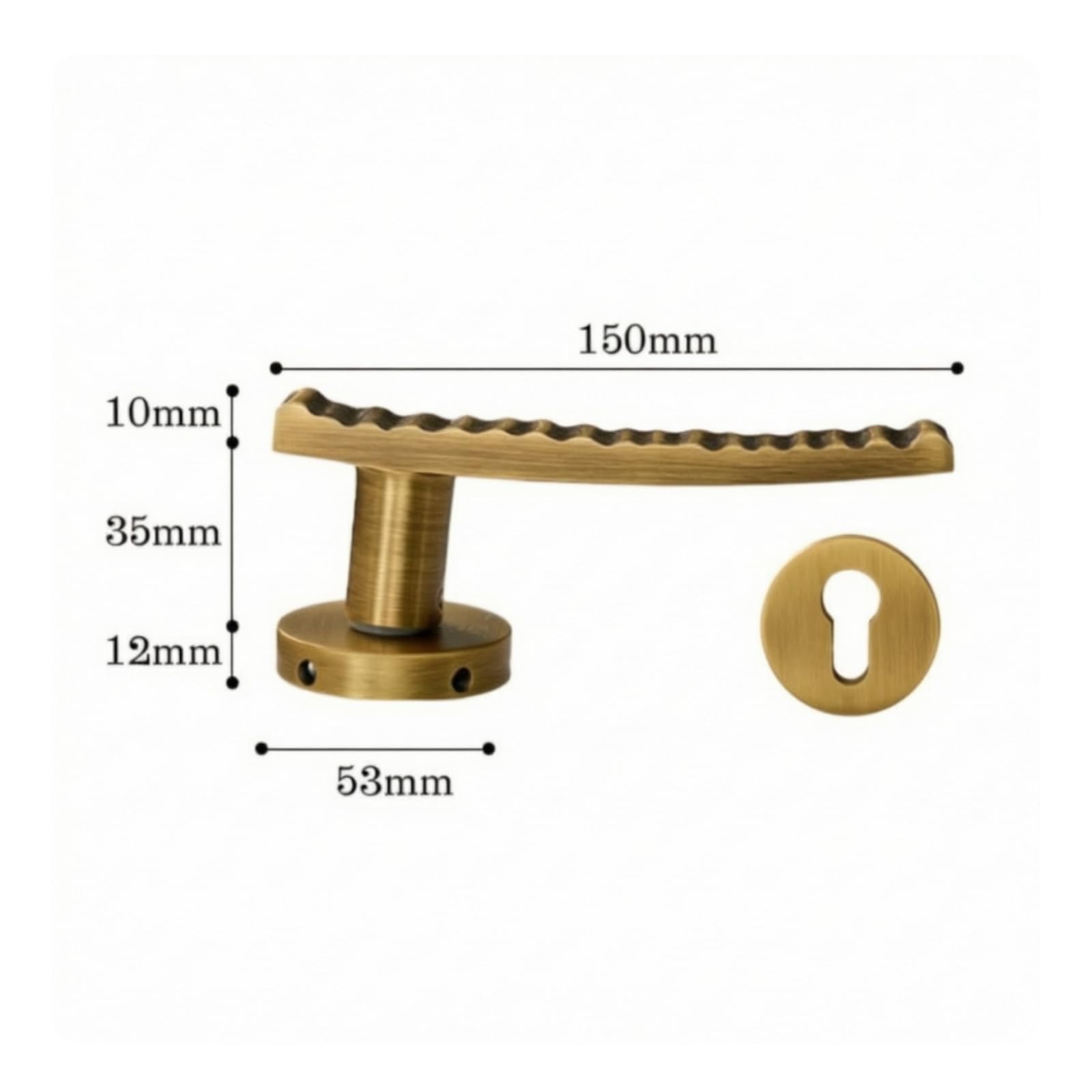 Maniglia per Porta Resistente Ferramenta