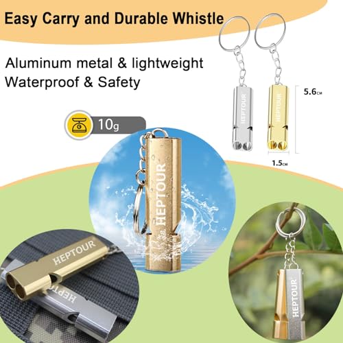 Emergency-WhistlesPremium-Safety-Survival-Whistle-with-Lanyard-KeychainHigh-Pitch-Double-Tubes-Coyote-Whistle-for-Outdoor-Hiking-Camping-Hunting-Boating-Rescue-Signal-Whistle-Lifeguard