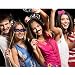 Tinksky 60 Piezas DIY Photo Booth Selfie Accesorios Favorecer Decoracion Incluyendo Bigotes...