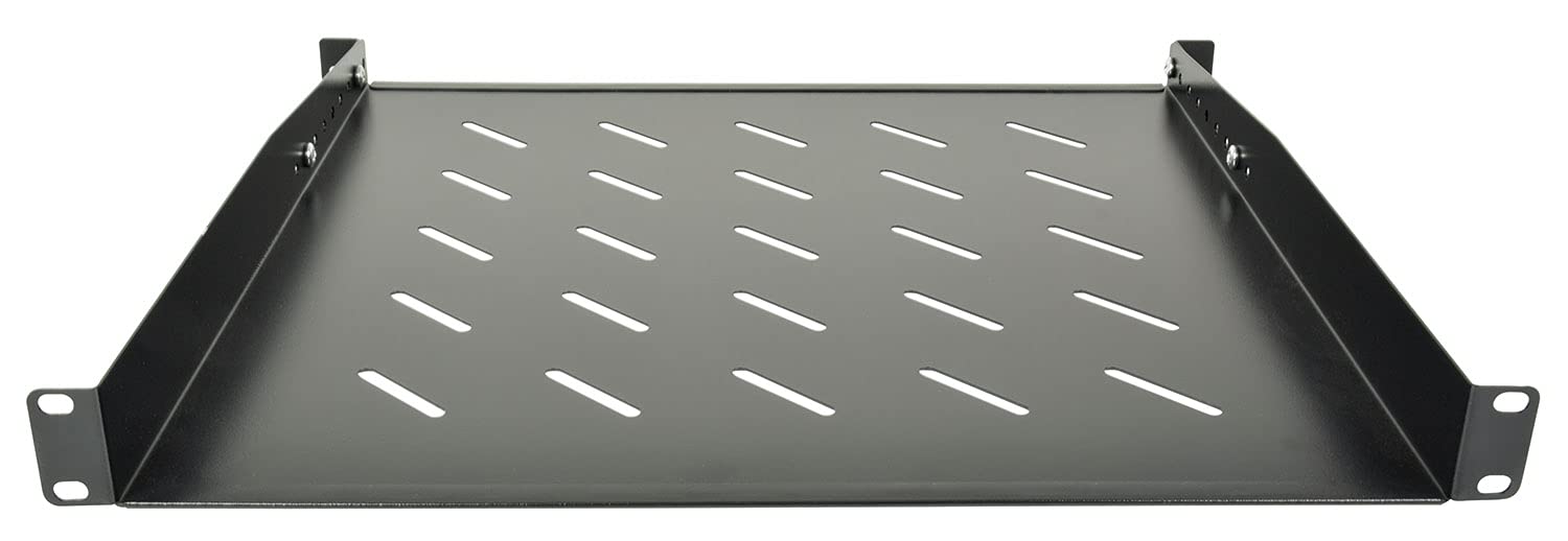 Adastra | 1U Server Rack Vented Support Shelf | 600mm 1U Deep