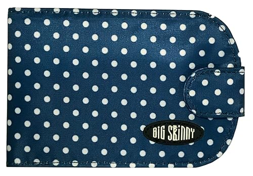 Image of Big Skinny Women's Taxicat Bi-Fold Slim Wallet, Holds Up to 25 Cards