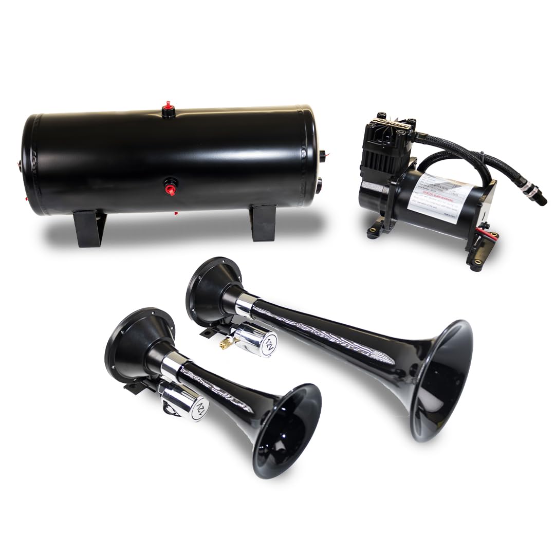 Amazon.com: Kleinn Air Horns HK5 Complete Dual Train Horn System