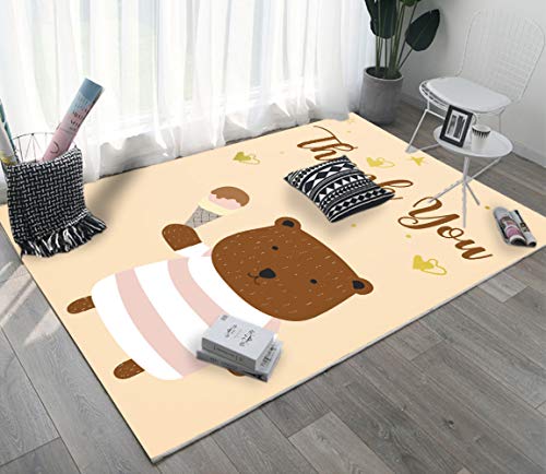 Tapis antidérapant MU pour éviter les chutes des enfants au salon