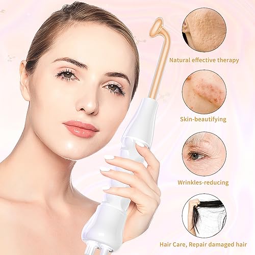 ام واي اس ويتي عصا كهربائية محمولة عالية التردد للوجه 4 في 1 مع 4 انابيب مختلفة