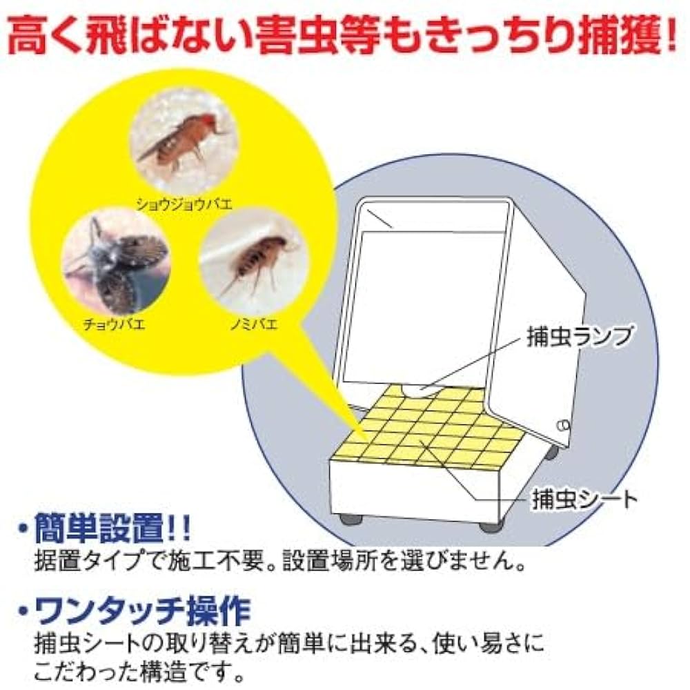 中古厨房 ピオニー捕虫器 F-20BG 動作確認 取付金具付き KITAZAWA Amazon.co.jp: ピオニー 捕虫器 虫くる 置くだけ FU-108LA