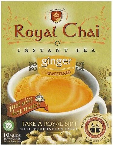 Té instantáneo Royal Chai sabor jengibre miniatura 1
