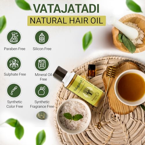AYURVED PRATISHTHAN Vatajatadi Hair Oil - Image 9