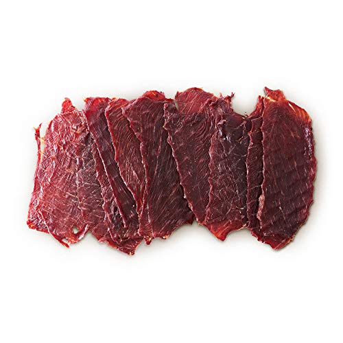 People's Choice Beef Jerky - Classic - Teriyaki - Big Slab - Whole Muscle Premium Cuts - Bulk Jerky Package - Thin Sheets - Low Sodium Low Salt High Protein Meat Snack - 15 Slabs, 1 Bag