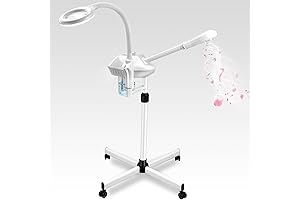 2-in-1 Facial Steamer with Ozone for Sinus Congestion Relief