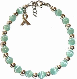 Cancer Awareness Bracelet, for Showing Support or Fundraising Campaign, 18 Colors to Choose from, Adult Sized with Extensi...