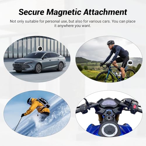 Android Tracker Auto, Tragbar Ortungsgerät Auto Google App[Find My Device], Fahrzeugortungsgeräte ohne monatliche Gebühren, Bluetooth Tracker(Nicht für iPh0ne geeignet)
