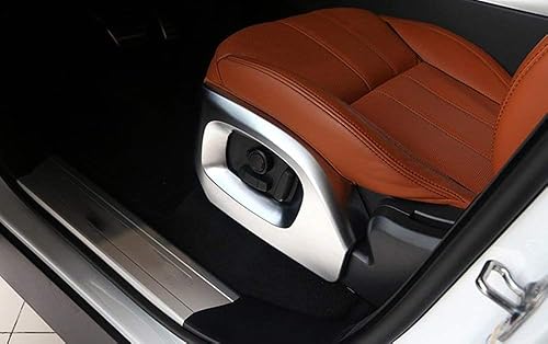 Miniatura 2 de YIWANG Cubierta lateral del asiento del coche del cromo ABS 2 piezas para Land Rover Range Rover Vogue SE Range Rover Sport 2014-2017