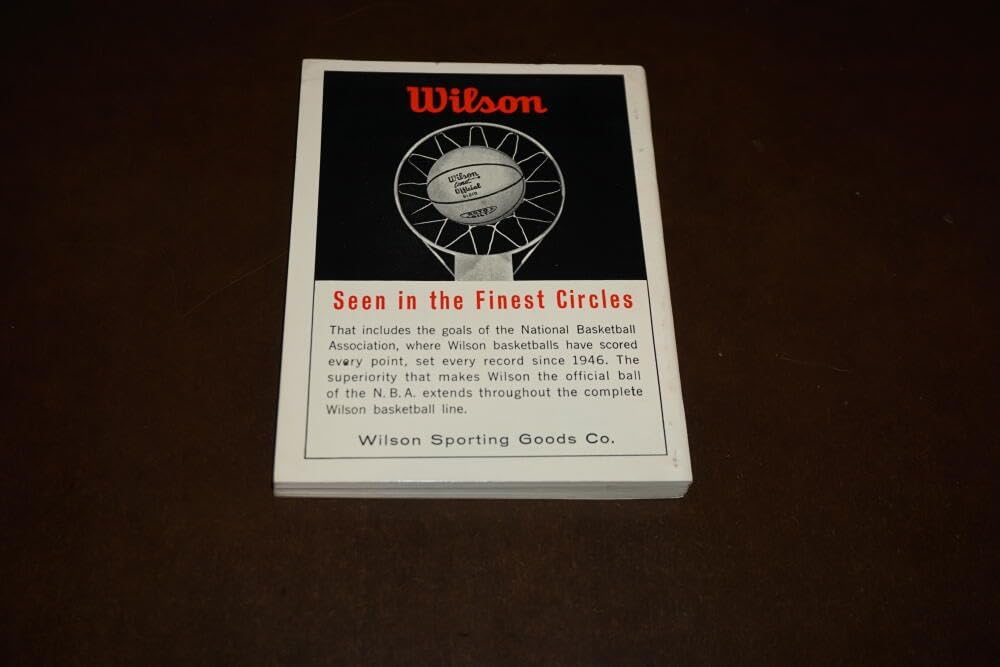 1966 1967 TSN SPORTING NEWS BASKETBALL LEAGUE GUIDE NR MINT