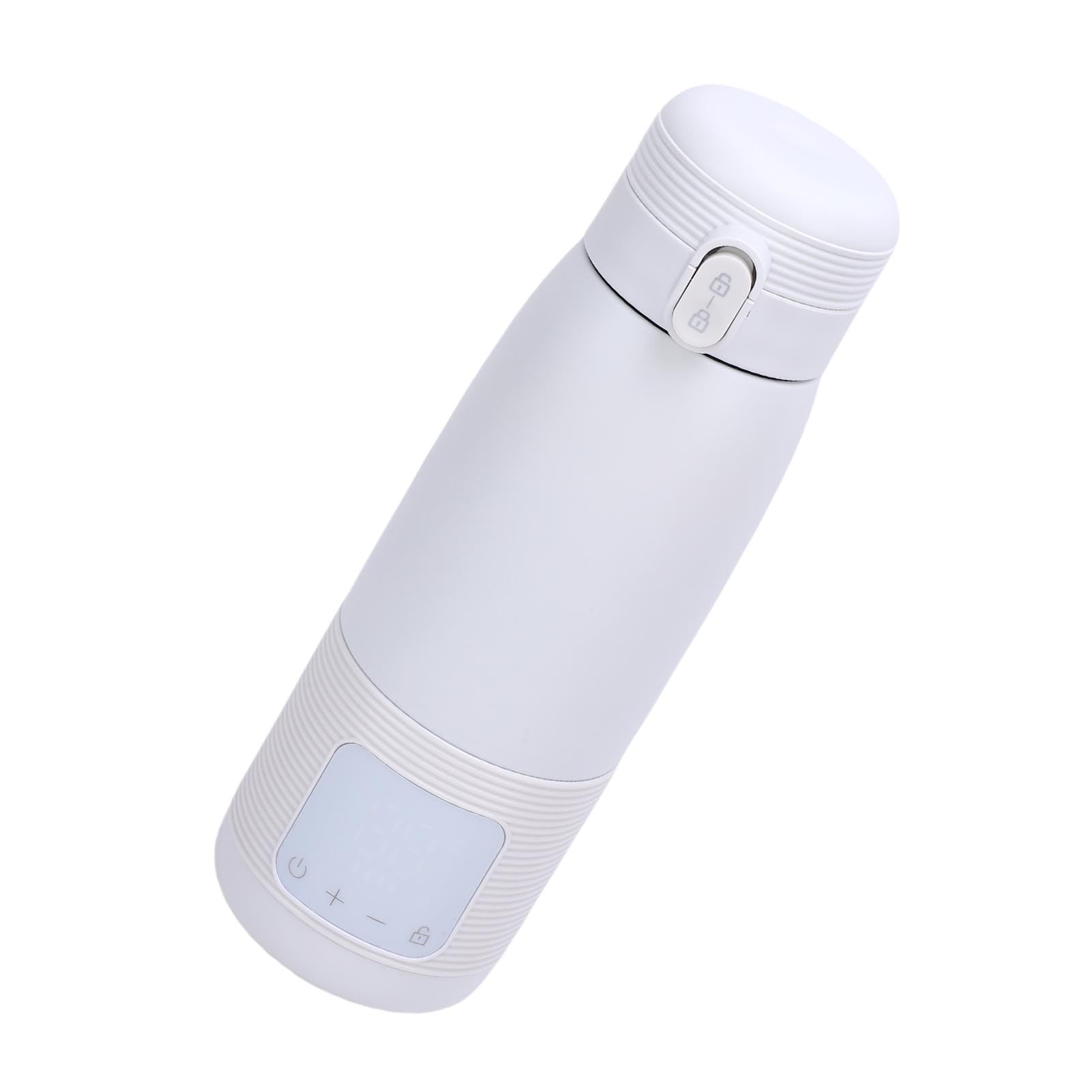 Generic Calentador de Biberones Portátil, Ligero y Recargable, Control de Calor Ajustable de 37 ℃ a 55 ℃ para Viajes, Acampadas y Necesidades de Niños Pequeños (500 ml 6400 mah)