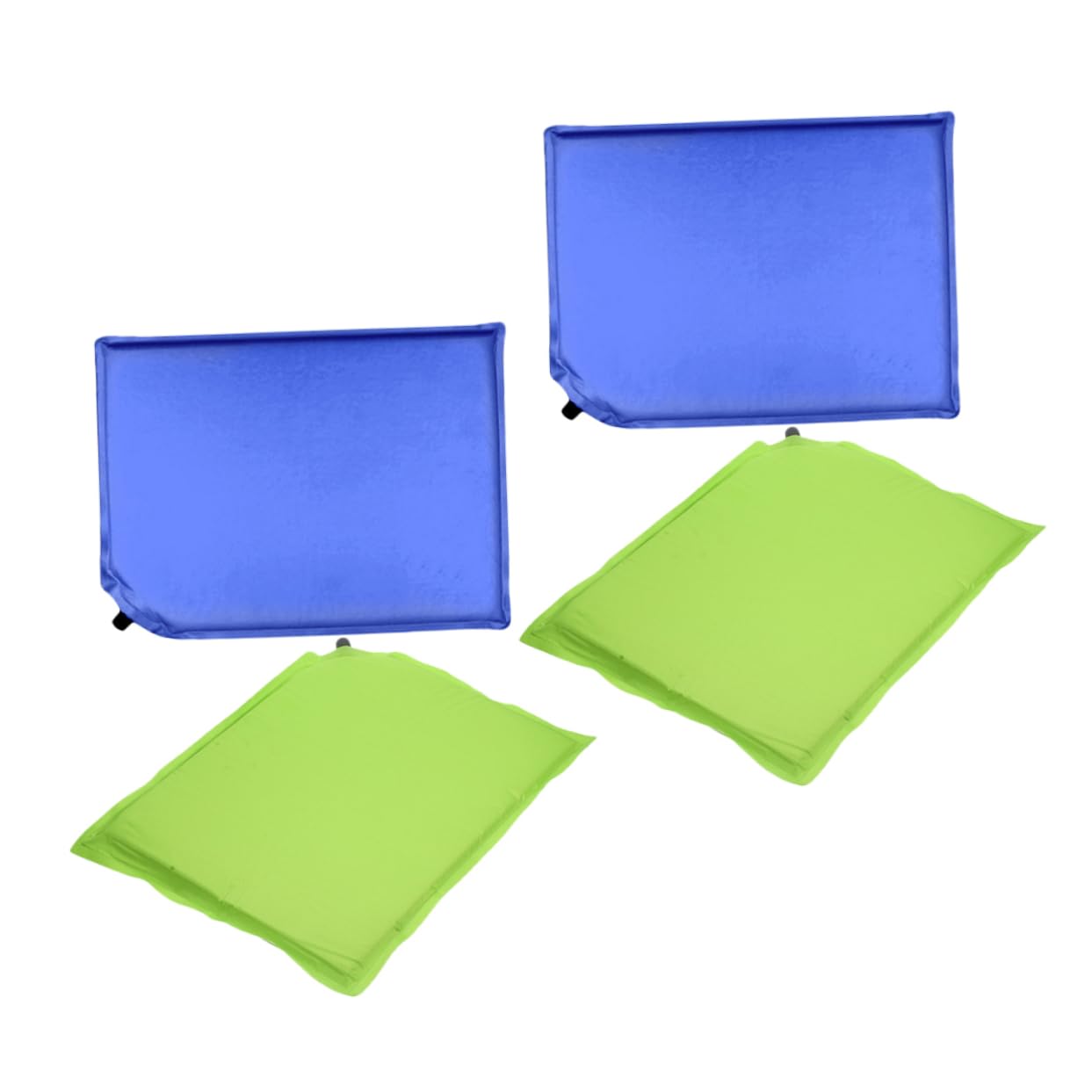NULYLU Camping Sleeping Pad 4pcs Self-Inflating Seat Cushion Comfortable and Durable Pe Cotton for Outdoor Use