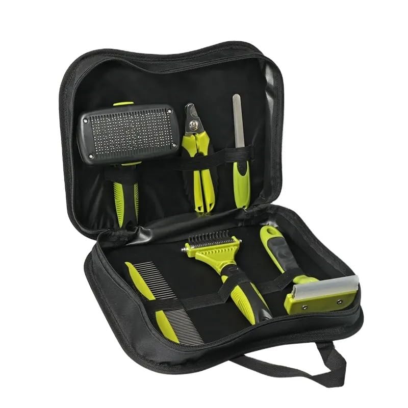 6 in 1dog and cat grooming tools