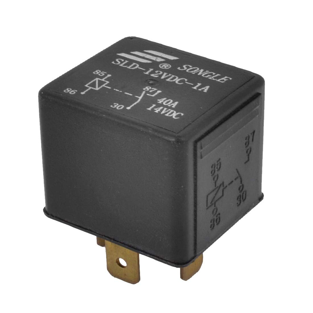 New Lon0167 SLD-12VDC-1A DC 12V Coil Voltage 4-Pin in Type PCB Power Relay(SLD-12VDC-1A DC 12V Spulenspannung 4-Pin im Typ PCB-Leistungsrelais