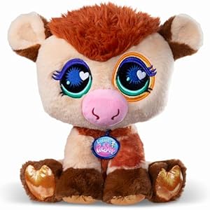 Peluche Vache Littlest Pet Shop de 25 cm
