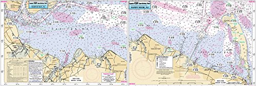 Captain Segull InshoreRaritan Bay to Sandy Hook, NJ Fishing Nautical Chart # RSH363