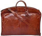 An der Vorderseite befindet sich außen eine Tasche über die gesamte Breite, die ideal für größere Accessoires ist, an der Rückseite gibt es zwei Reißverschlussfächer über die halbe Breite.