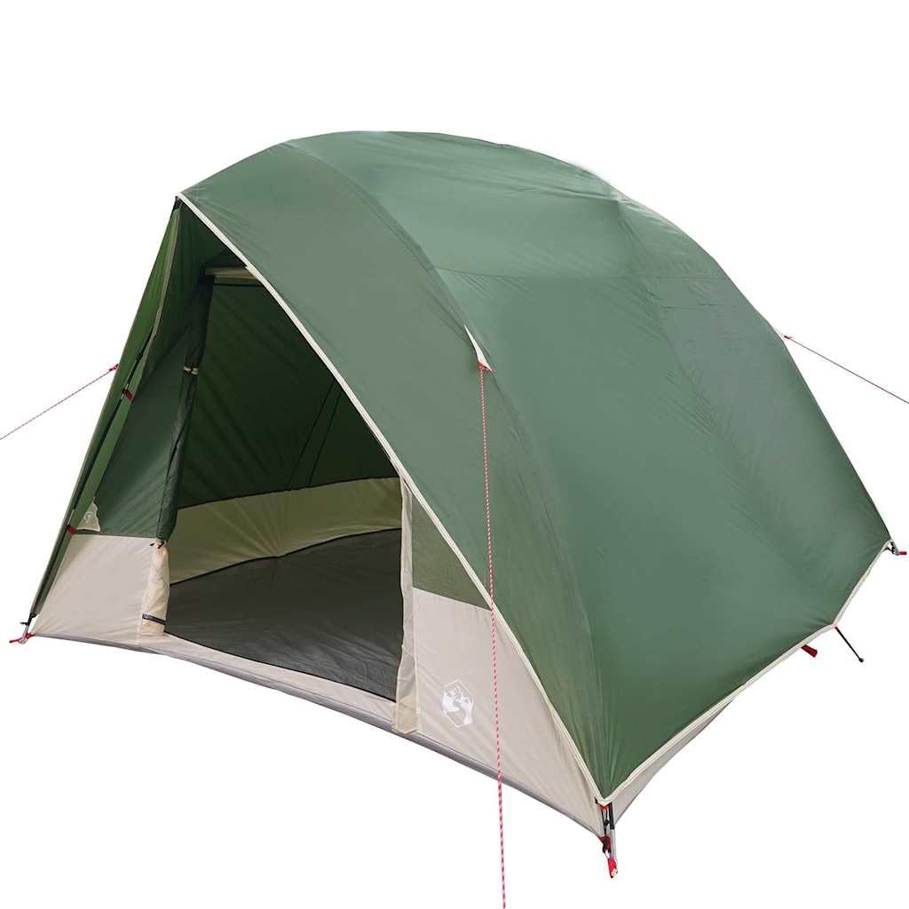 Tenda da campeggio verde per 2 persone, in taffettà impermeabile, 275 x 230 x 140 cm, robusta tenda pop-up per esterni, con porta e gancio per luce, ideale per spiaggia e giardino, facile da montare