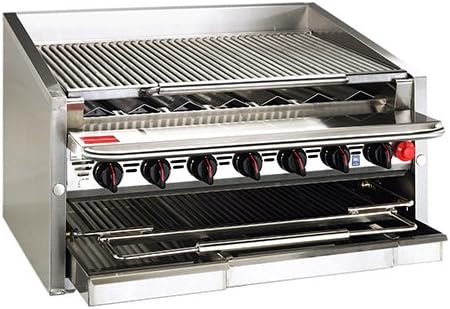 Magikitch'n Coal Charbroiler 48" wide - CM-SMB-648