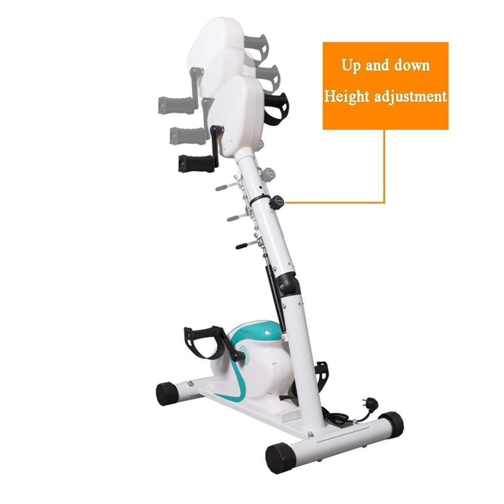 Macchina for pedali for bici da tavolo da tavolo in piedi for esercizi for gambe/braccia, terapia fisica, riabilitazione, allenamento for bici