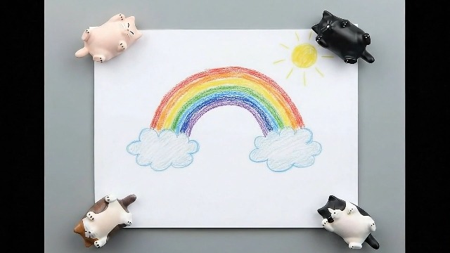 Amazon.com: CHICHIC 6 Pack Fun Cat Refrigerator Magnets Office