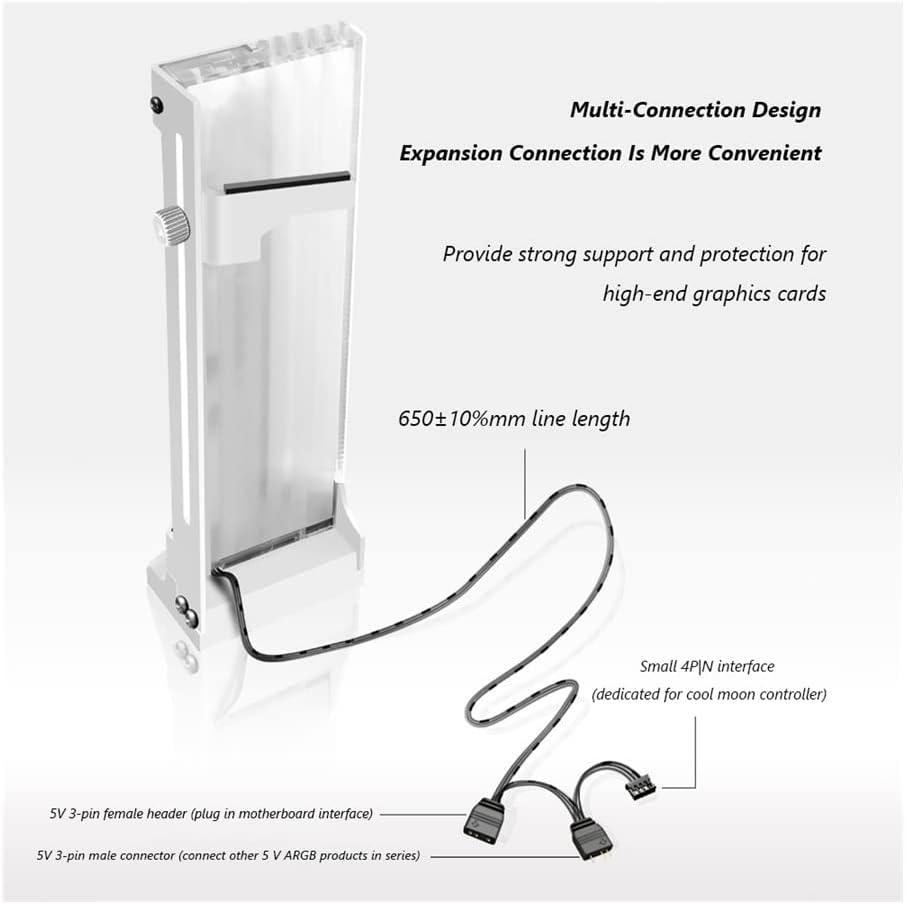 Buy Video Card Telescopic Bracket Graphics Card Bracket, CM-GH2 ...
