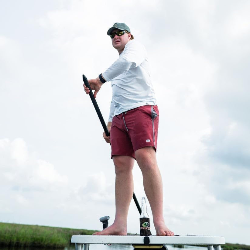 Mossy Oak Long Sleeve Men's Sun Protection Shirts for Fishing, Swim, and UV Protection - Image 3