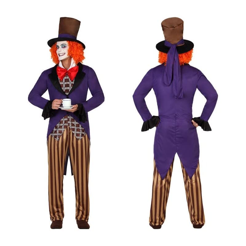 Atosa Déguisement Homme Chapelier Fou