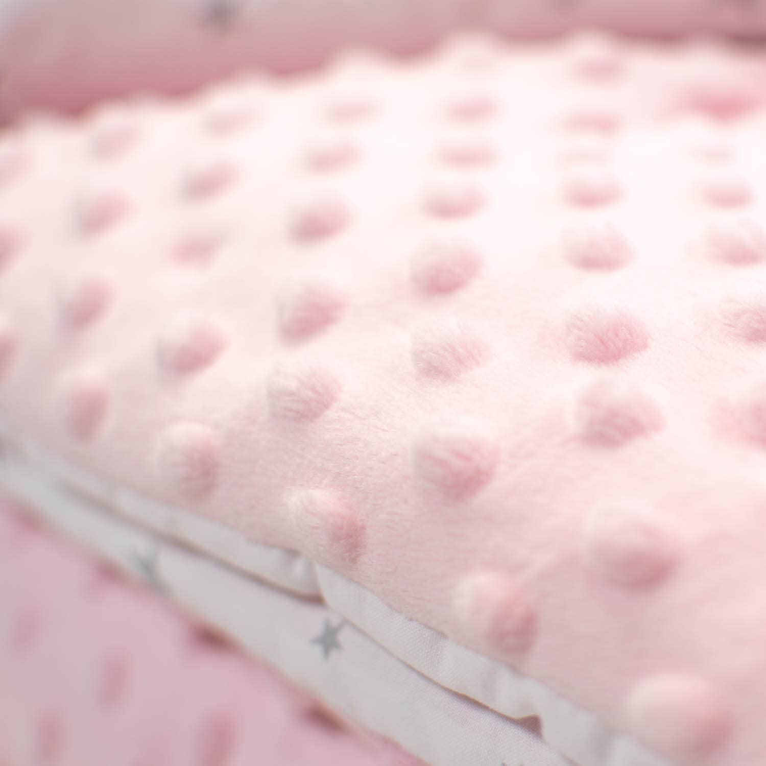 Sevira Kids - Coperta plaid - Bambino e Bambino - Minky - Ultra morbida - Made in Europe - Facile manutenzione - Regalo per nascita - Rosa/Stampa