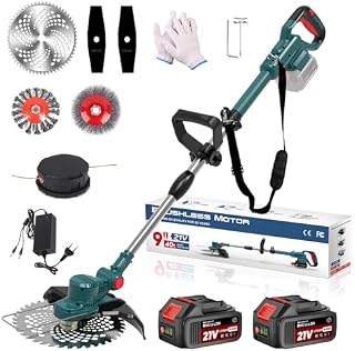 Hengriacly Akku Rasentrimmer für Makita Akku, Freischneider & Motorsense