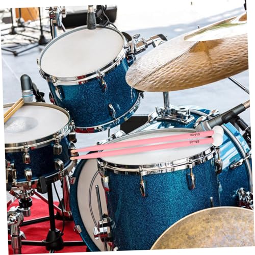 1 Par Baquetas Profesionales para Percusión con Cabezas de Fieltro miniatura 5