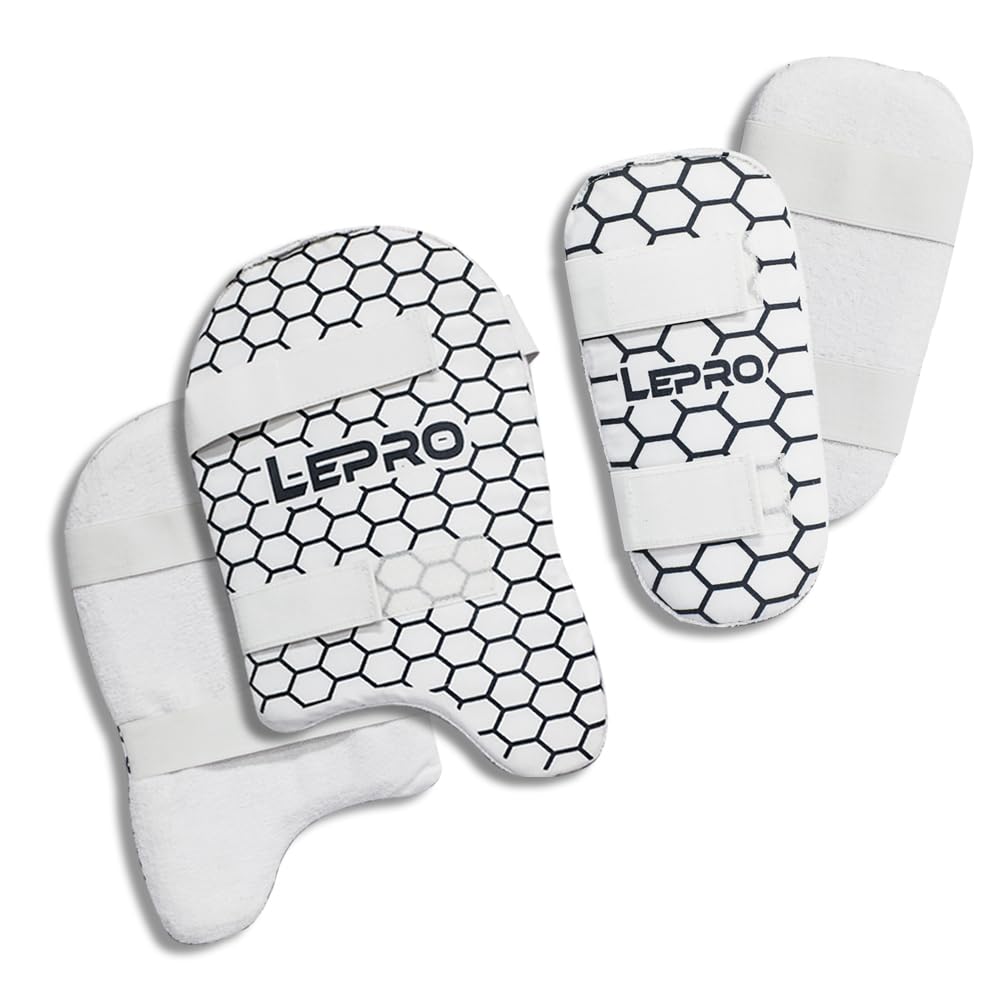 LEPRO Cricket Arm Guard & Thigh Guard Combo for Men/Women – Adjustable Fit and Enhanced Protection Lightweight and Comfortable (Youth, Pack of 2) (Youth, Pack of 1 Each)-image-13