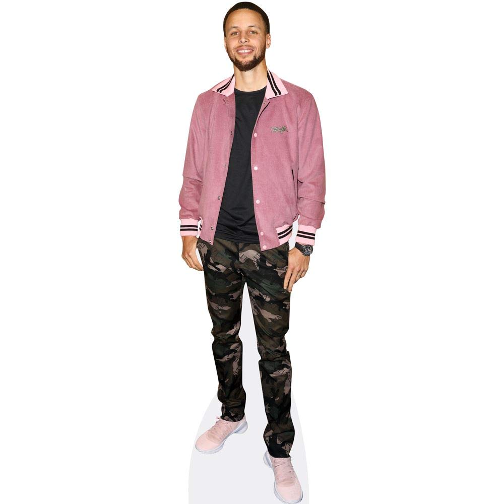 Stephen Curry Pappaufsteller In Grau – Mini-Version Für Partys & Events