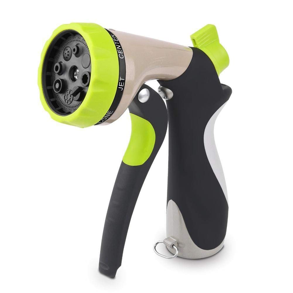 Tuyau d'arrosage pistolet arroseur de pelouse et de jardin pulvérisateur 8 modèles de jet