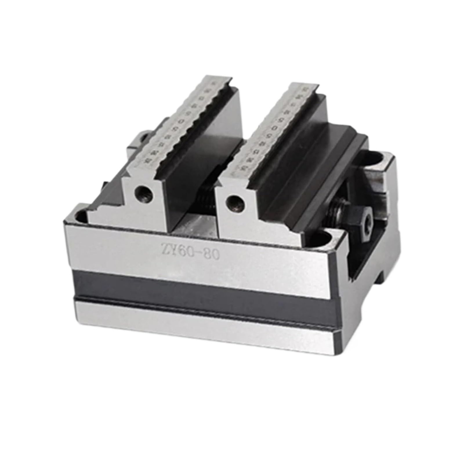 Ngtfdcp One Color Bench Vise, Zy60-80 Turntable Fixture, Cnc Concentric Vise, Self-Centering Chuck, Machining Center, 6-60Mm Flat Clamp