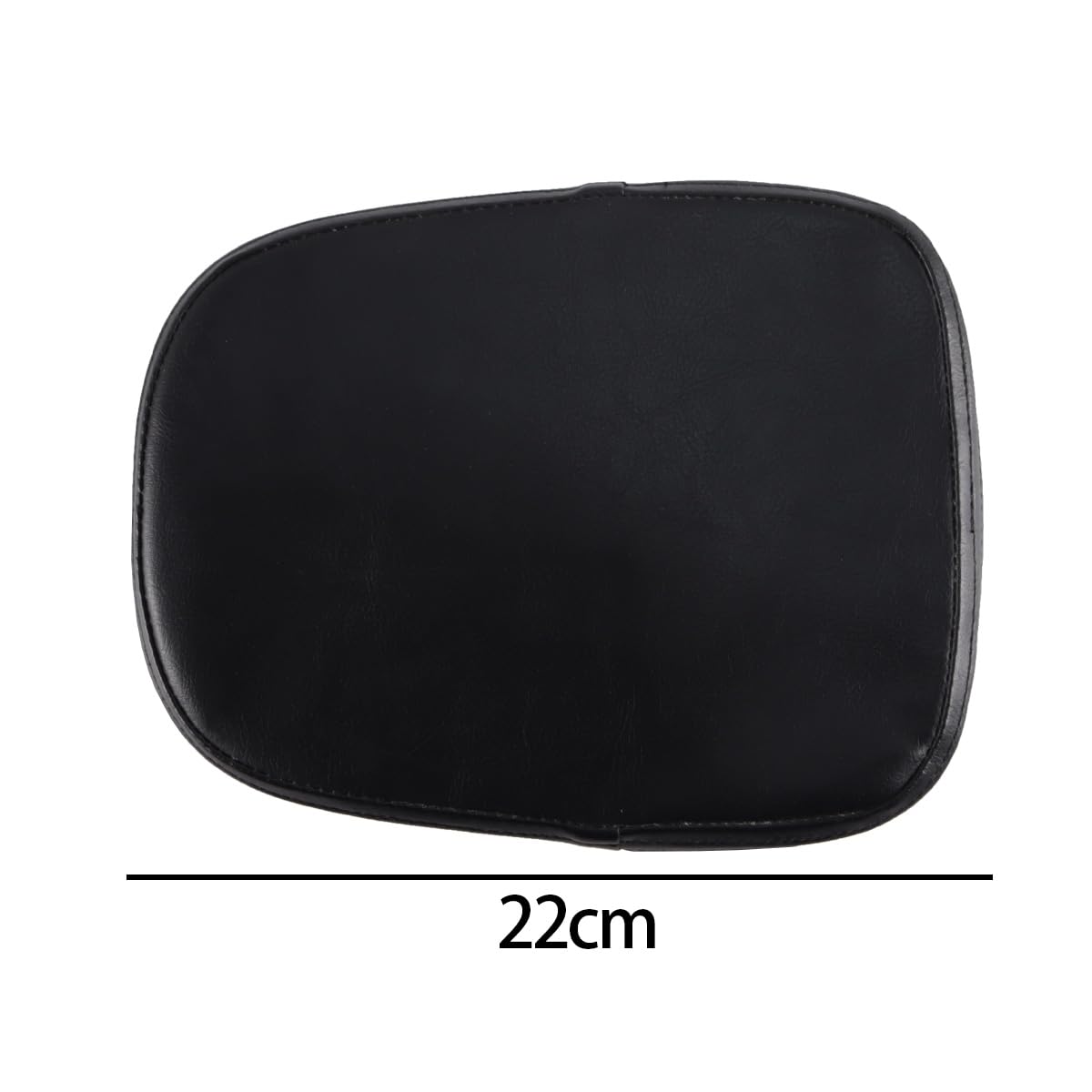 Cuscino universale in pelle per schienale moto - per Sissy Bar, portapacchi e passeggero, adatto alla maggior parte dei modelli di moto (tipo B)