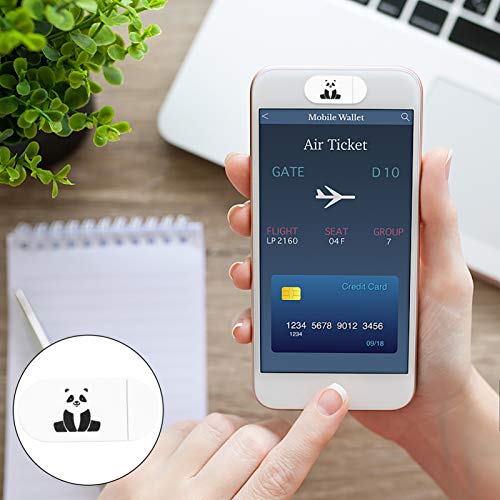 VILLCASE 3Pcs Panda Privacidade Tampa Deslizante Tampa da Webcam Tampa Deslizante Laptop Computador