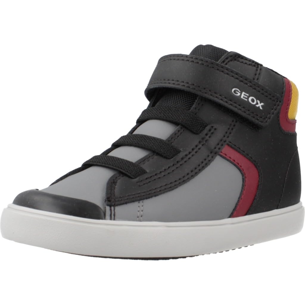 Geox B GISLI BOY A Sneaker, 10 UK Child Black