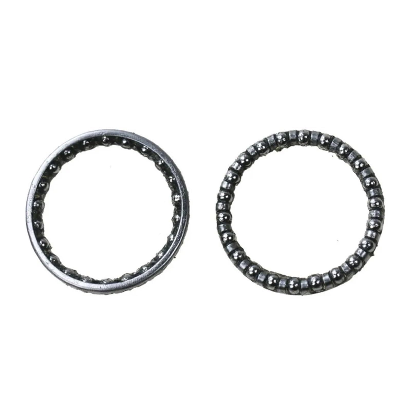 Rodamientos, 2 rodamientos de dirección for scooter M365, repuesto acero inoxidable 3,7 cm