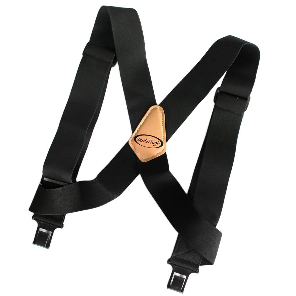 MELOTOUGHOutback Side Clip Trucker Suspenders/Perry Suspenders with 2inch Width Elastic