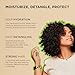 African Pride Moisture Miracle Pre-Shampoo Hair Detangler with Aloe & Coconut Water | Minimizes Breakage, Hydrates & Strengthens | Pre-Poo Treatment for Natural Coils & Curls | 12 oz.